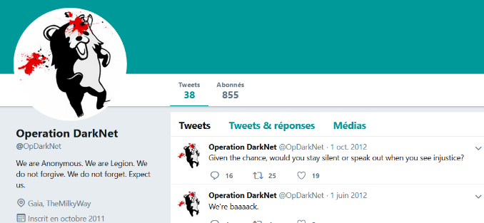 Opération DarkNet par Anonymous pour cibler les site pédophiles accessibles depuis le réseau TOR