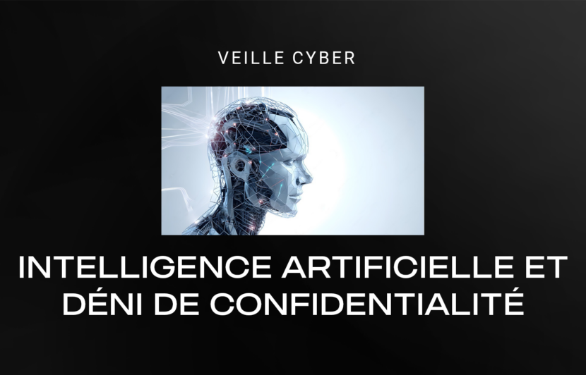 intelligence artificielle (IA) et confidentialité